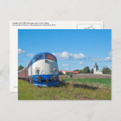 MX 1009 mit speziellem Zug in Viby Postkarte (Vorne/Hinten)