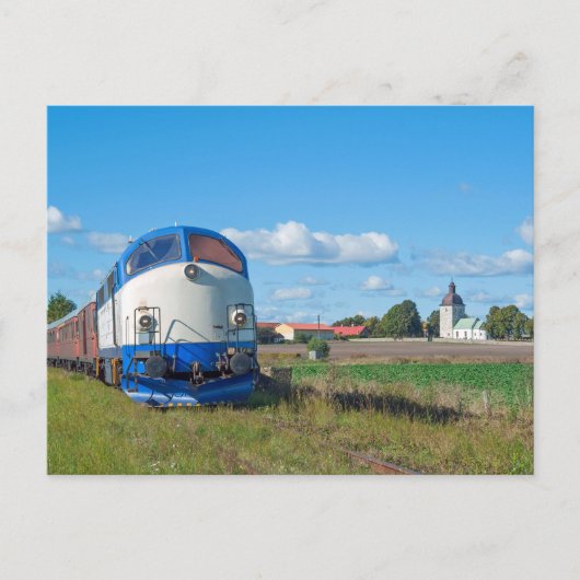 MX 1009 mit speziellem Zug in Viby Postkarte (Vorderseite)