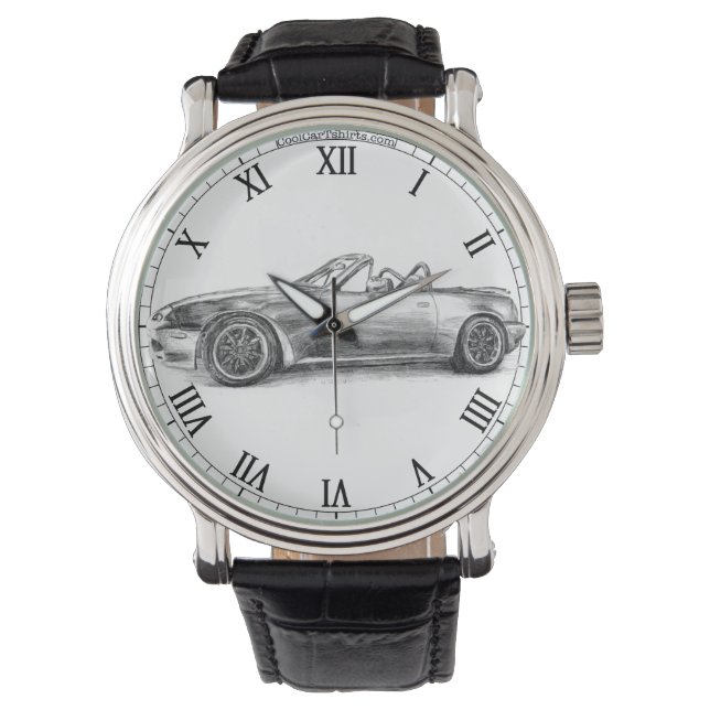 MX-5 Miata Watch Armbanduhr (Vorderseite)