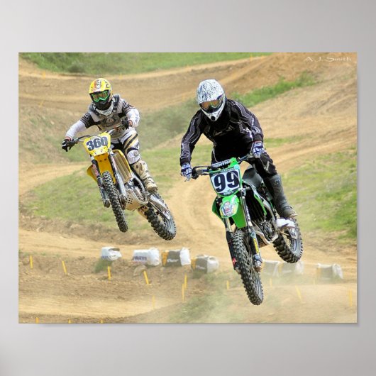 MX Aerial Duel Poster (Vorne)