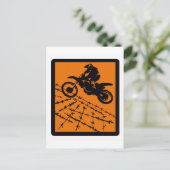 MX CLAY RIDING POSTKARTE (Stehend Vorderseite)