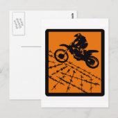 MX CLAY RIDING POSTKARTE (Vorne/Hinten)