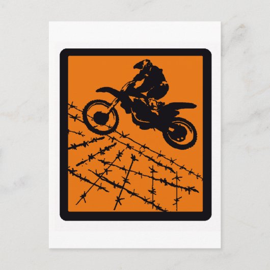 MX CLAY RIDING POSTKARTE (Vorderseite)