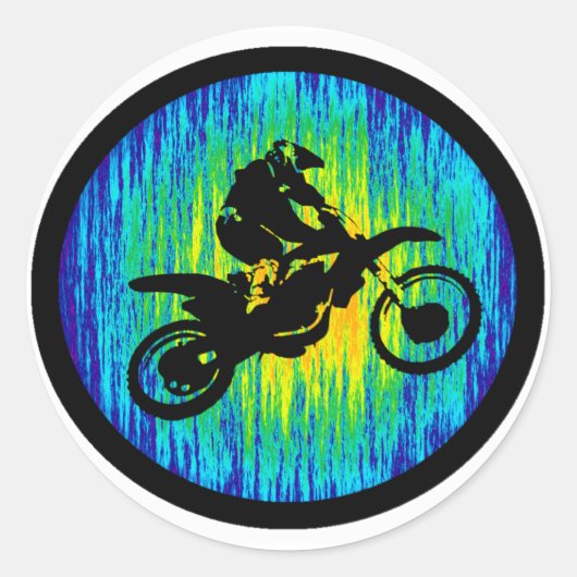 MX COLD START RUNDER AUFKLEBER (Vorderseite)