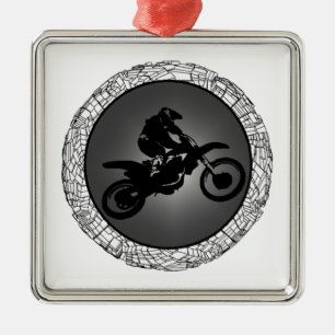 MX DURCH MOONTIME ORNAMENT AUS METALL