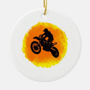 MX-FAHRT JETZT KERAMIK ORNAMENT