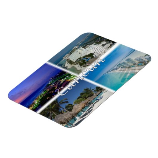 MX Mexico - Cancun - Magnet (Linke Seite)