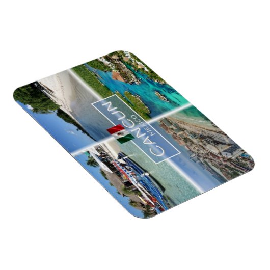 MX Mexico - Cancun - Magnet (Rechte Seite)