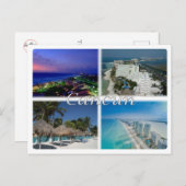 MX Mexico - Cancun - Postkarte (Vorne/Hinten)