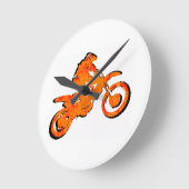MX ORANGE GLOW RUNDE WANDUHR (Winkel)