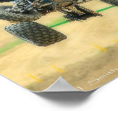 MX Quad Racing Poster (Ecke)