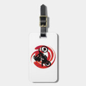 MX-REITfeuer Gepäckanhänger (Vorderseite vertikal)