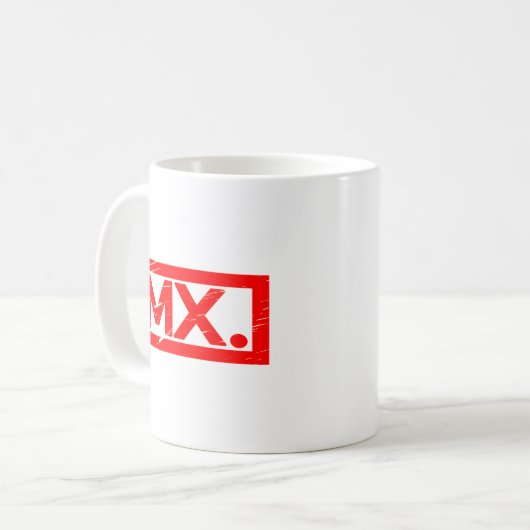 Mx. Stempel Kaffeetasse (Vorderseite Links)