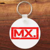 Mx. Stempel Schlüsselanhänger (Vorderseite)