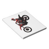 MXmotocross-Regeln! Notizblock (angewinkelt)