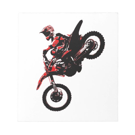 MXmotocross-Regeln! Notizblock (Vorderseite)