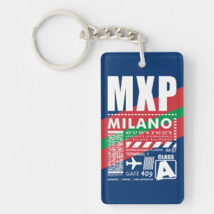 MXP Mailand Flughafen Schlüsselanhänger