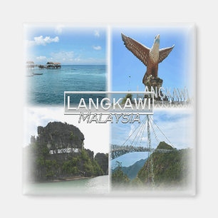 MY026 Asia, Malaysia, Langakwi, Kühlschrank Magnet