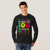 My 6th Grade Students Are 100 Days Brighter 100 D T-Shirt (Vorne ganz)