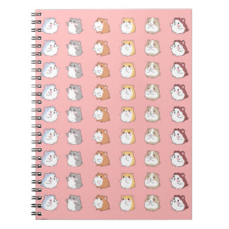 My Adorable Hamster Friends: A Cute Pink Notebook  Notizblock