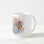 My Airedale Rules My World Kaffeetasse (VorderseiteRechts)