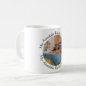 My Airedale Rules My World Kaffeetasse (Vorderseite Links)