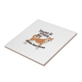 My Akita Inu Fliese (Seite)