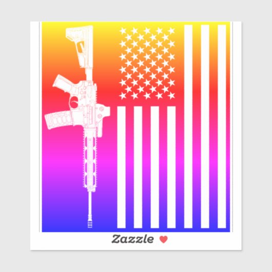 My America  Aufkleber (Blatt)