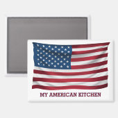 My American Kitchen Magnet (Vorderseite/Rückseite)