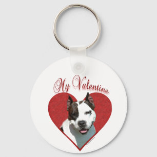 My AmStaff Valentine Schlüsselanhänger