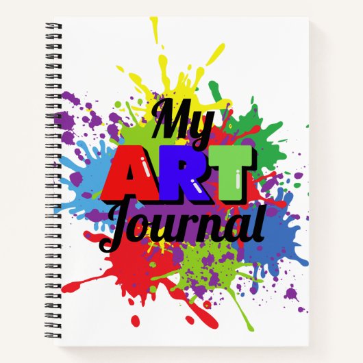 My Art Journal-Notebook Notizblock (Vorderseite)