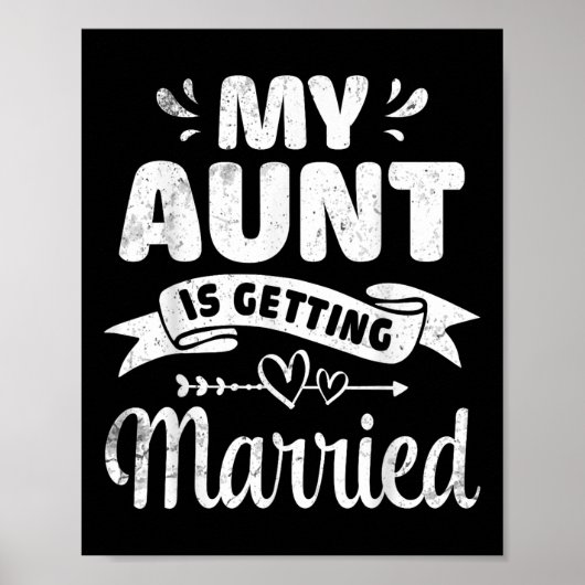 My Aunt Is Getting Married Wedding Marry Uncle Nie Poster (Vorne)