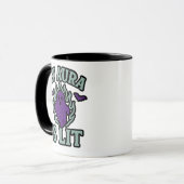 MY AURA IS LIT - Funny Halloween Ghost-Tasse Tasse (Vorderseite Links)