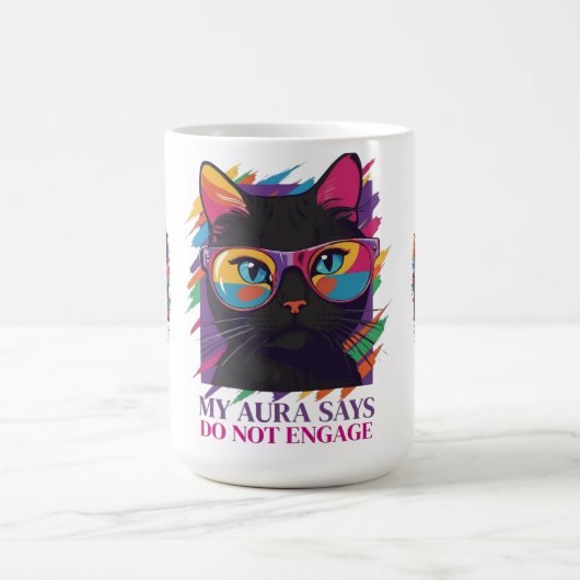 MY AURA SAYS KAFFEETASSE (Mittel)