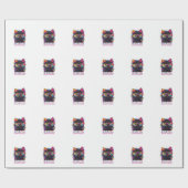 My Aura Says Sticker Geschenkpapier (Flach)