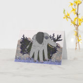 My Baby Elephant Karte (Gelbe Blume)