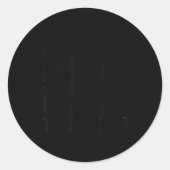 My Back Hurts From Carrying This Team Funny Runder Aufkleber (Vorderseite)