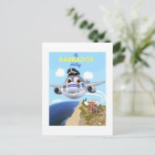 my barbados holiday postcard postkarte (Stehend Vorderseite)