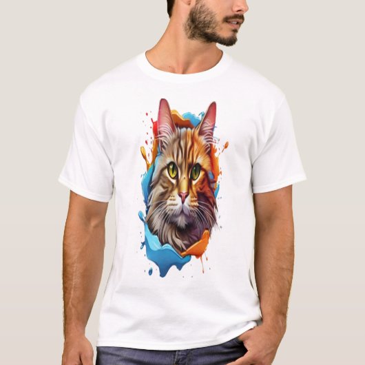 My Beautiful Cat T-Shirt (Vorderseite)