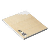 My Bedlington Terrier Ate My Hausaufgaben Notepad Notizblock (angewinkelt)