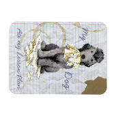 My Bedlington Terrier Ate My Lesson Plan Magnet (Horizontal)