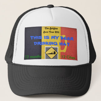MY BEER DRINKING HAT TRUCKERKAPPE
