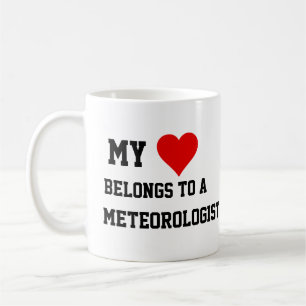 My Belongs To A Meteorologist Mug Kaffeetasse
