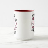 My Best Friend Has Paws | Cute Dog Lover Combo Mug Tasse (Zentrum)