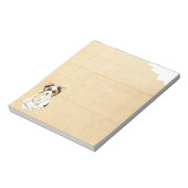 My Biewer Terrier Ate Meine Hausaufgaben Notepad Notizblock (Rotiert)