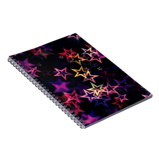 MY black stars NOTEBOOK Notizblock (Rechte Seite)