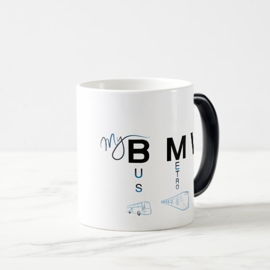 My BMW - Bus, U-Bahn, Walk Verwandlungstasse (VorderseiteRechts)