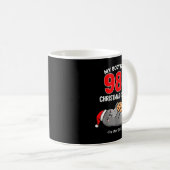 My Body Is 98% Christmas Cookies Funny Seal Pajama Kaffeetasse (VorderseiteRechts)