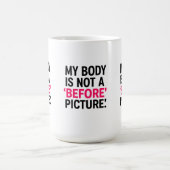 "My Body is No. Kaffeetasse (Mittel)