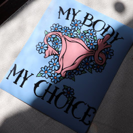 My Body My Choice Feminist Pro-choice              Poster